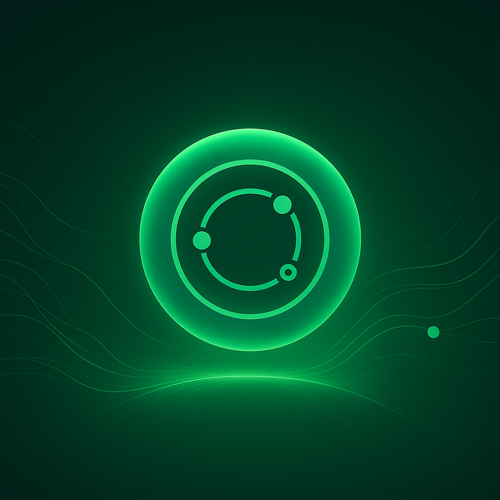 DeepNova background with flowing data streams and neural network connections